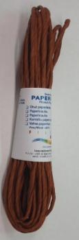 Papiergarn dick kupfer